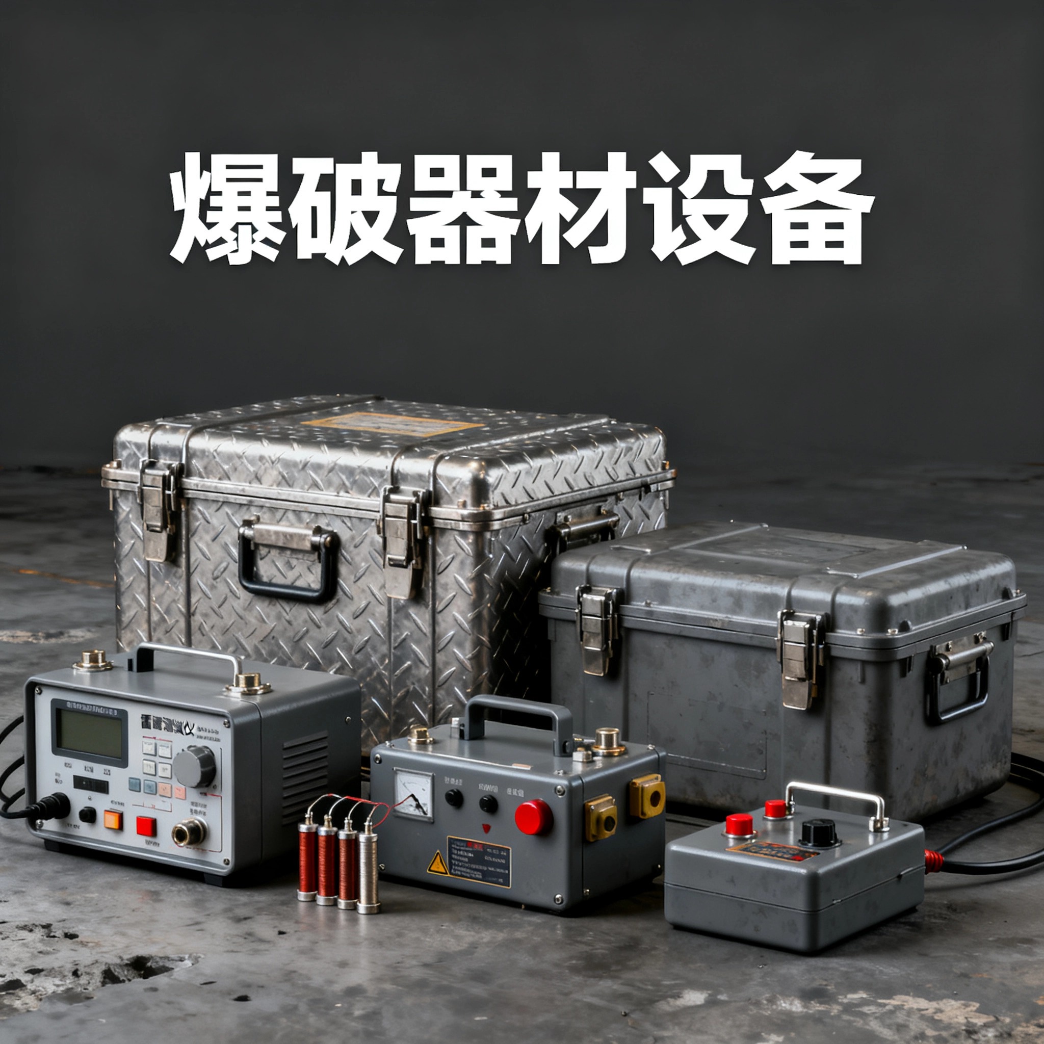 上街爆破工程师的“兵器库”：常用器材一册通